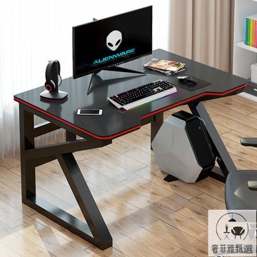 免運 公司貨 輕奢電腦臺式桌家用電競桌臥室桌子簡約現代學習桌出租房學生書桌 PDD-54快速出貨 公司貨