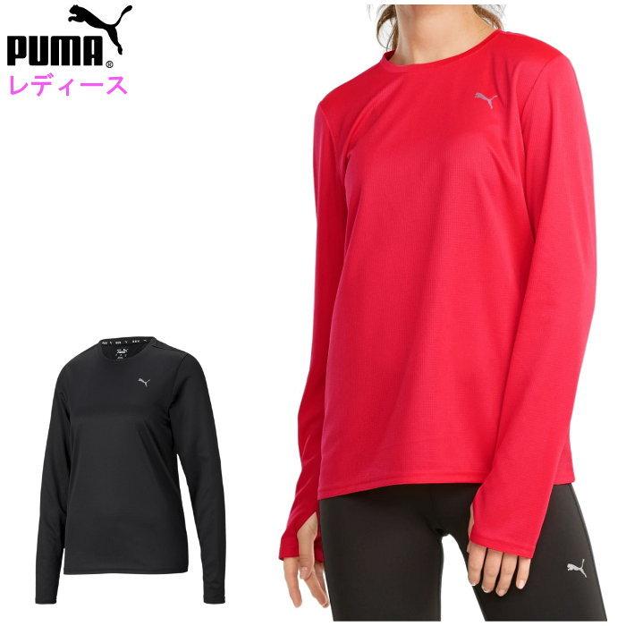 プーマ PUMA レディース 長袖シャツ ロングスリーブシャツ ロンT T