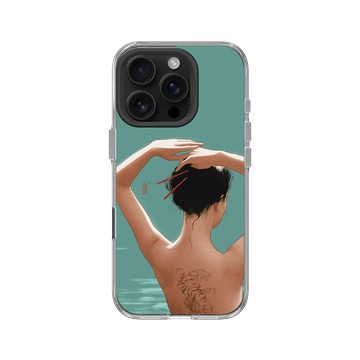 iPhone 16 Pro Clear Case（相機按鈕） 透明 - Janice Sung - Ren 純淨