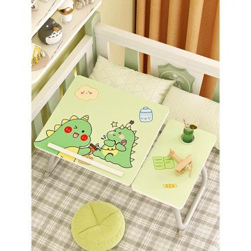 床上小桌子小孩玩具桌書桌兒童學習桌家用可折疊桌卡通兒童寫字桌