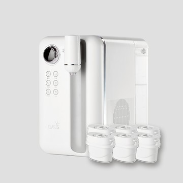 【美國OASIS】Curve瞬熱製冷UVC濾淨飲水機(官網限定 7顆濾芯組)