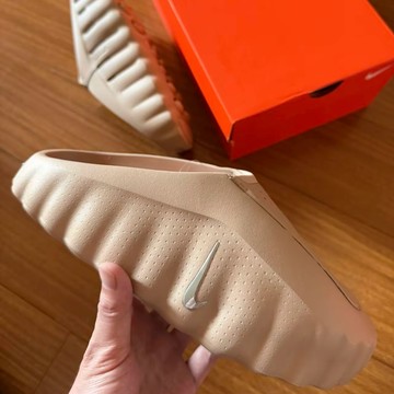 NIKE MIND 001 HEMP 裸粉 奶茶 賽鞋 拖鞋 穆勒拖 HQ4307-200