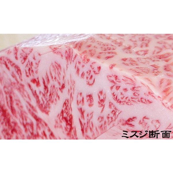 黒毛和牛 ミスジ 100ｇ 焼肉 or うすめ ） 阿波牛の藤原 霜降り 牛肉 国産