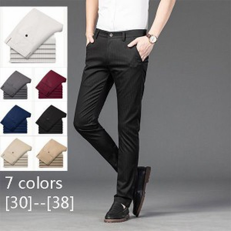 スラックス メンズ 紳士パンツ ビジネススラックス スリムパンツ ストレッチパンツ 紳士 ストライプ柄 ビジネス 通勤用 カジュアル オフ 通販 Lineポイント最大1 0 Get Lineショッピング