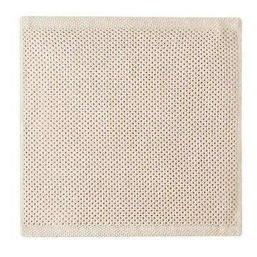 E.dot 全棉吸水蜂窩紋抹布 米色  34 x 34cm  3條