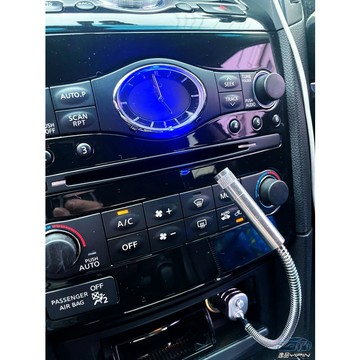 【逸品汽車百貨】車用 蛇管閱讀燈 LED 藍光燈 照地燈 汽車用品 氣氛燈 小燈 迎賓燈 獨立開關 情境燈