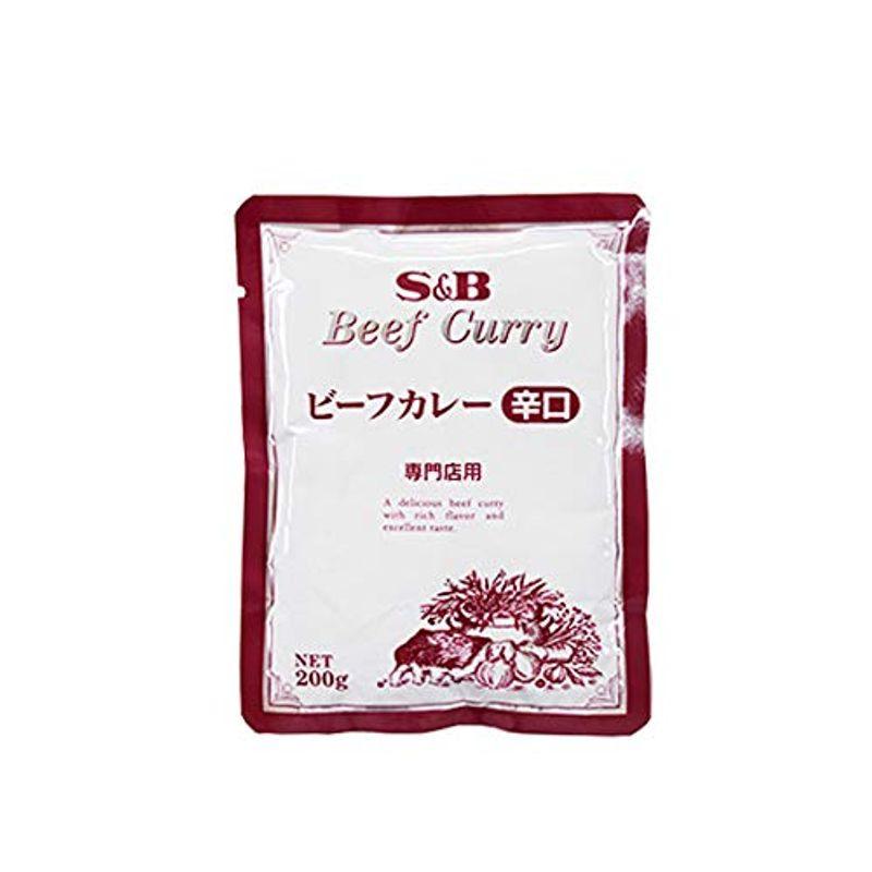 専門店ビーフカレー辛口レトルトカレー 200g 30個 業務用 エスビー食品 SB