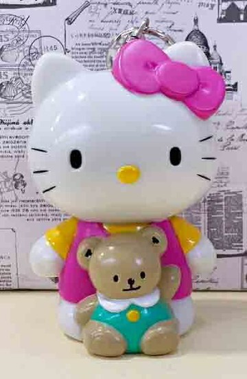【震撼精品百貨】Hello Kitty 凱蒂貓 三麗鷗 KITTY 拉震玩偶玩具-粉#15694 震撼日式精品百貨