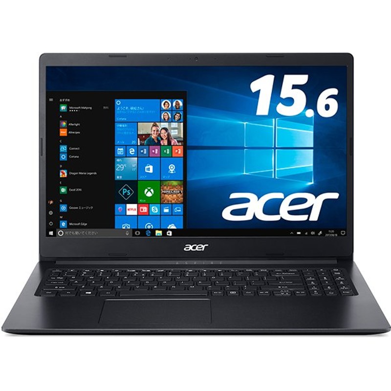 Acer A315-34-A14U/K ノートパソコン Aspire 3 15.6型 Celeron N4020