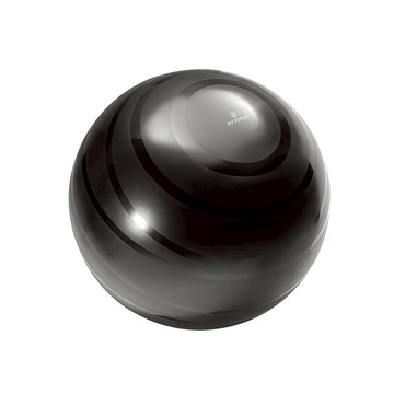 Byzoom 65公分黑色條紋健身球瑜珈球 附雙向打氣筒
