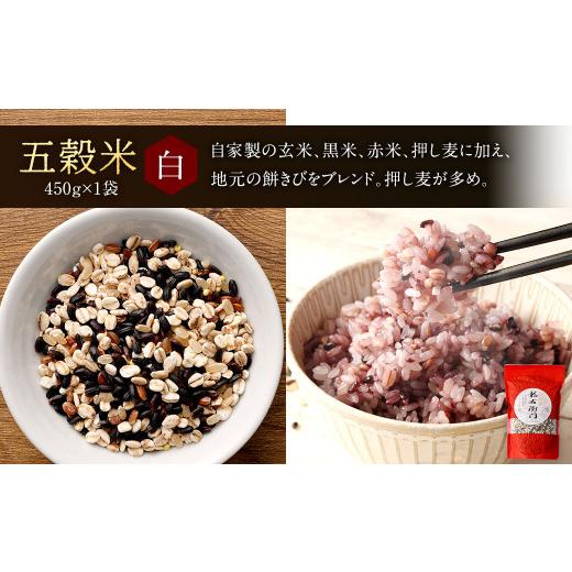 ふるさと納税 熊本県 相良村  五穀米 (黒・白) ＆ もち麦 セット 計1.3kg