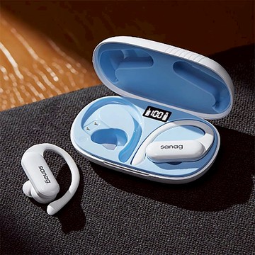 【免運】無線掛耳式運動跑步入耳藍牙耳機sanag/塞那  z22 spro