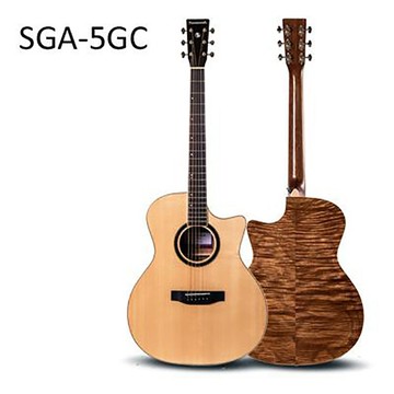 Neowood KeepGo SGA-5GC 單板吉他 民謠吉他 木吉他 41吋/GA桶身/缺角/雲杉/虎紋桃花心木