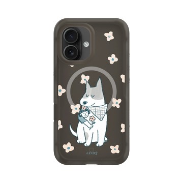 iPhone 16 AirX 本質黑 - 小犬工作室 The little K9s - I'm with you（狗款）