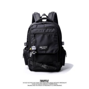 (免運)TRUFFLE機能大容量雙肩包男初中生書包女大學生登山旅行電腦背包