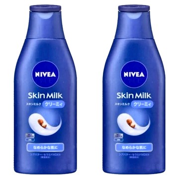 NIVEA 妮維雅 牛奶清爽保濕乳液 乾燥肌膚適用  200g  2瓶