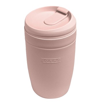 SWANZ 天鵝瓷 卡樂隨行杯  珊瑚粉  480ml  1個