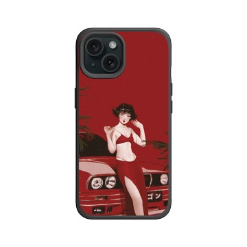 iPhone 15 SolidX 黑 - Janice Sung - Garnet 石榴石