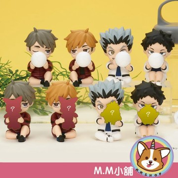 【M.M小舖】『現貨』 T-ARTS 盒玩 PERIHAPI!排球少年 梟谷&稻荷崎 捉迷藏公仔 一中盒8入