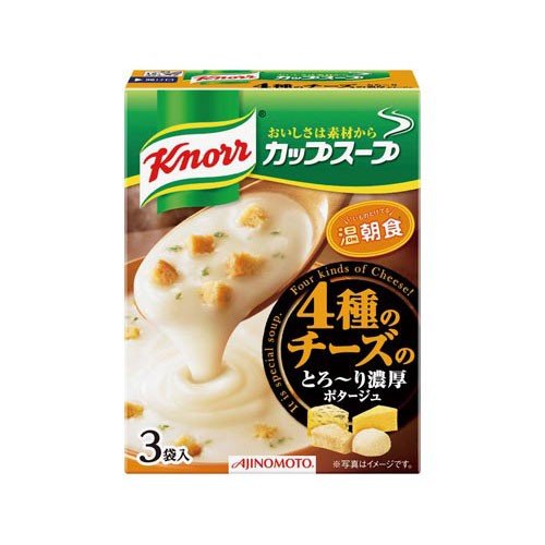 味の素 クノールカップ４種のチーズ　３食入