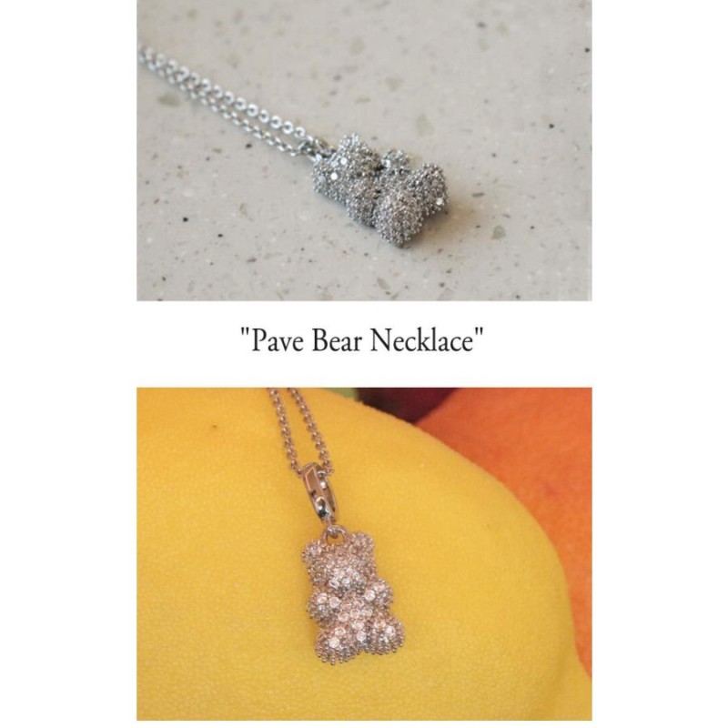 リタモニカ ネックレス Rita Monica レディース Pave Bear Necklace