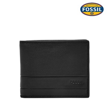 【FOSSIL】Lufkin 真皮兩折皮夾 (多色可選)