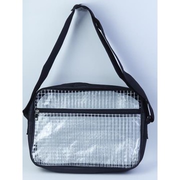 PVC防靜電無塵包潔凈室網格透明工具包潔凈工程韓版17寸挎包加厚