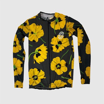 【Ostroy】YELLOW POPPIES LIGHTWEIGHT LONG-SLEEVE JERSEY_長袖