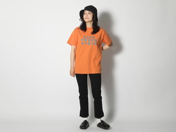 SNOWPEAKER T恤 BURNER 橘色