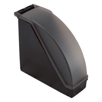 【SV8555】掀蓋式咖啡濾紙收納盒 濾紙架 錐形扇形收納 磨砂霧感 約可收納90張濾紙(不含咖啡濾紙)