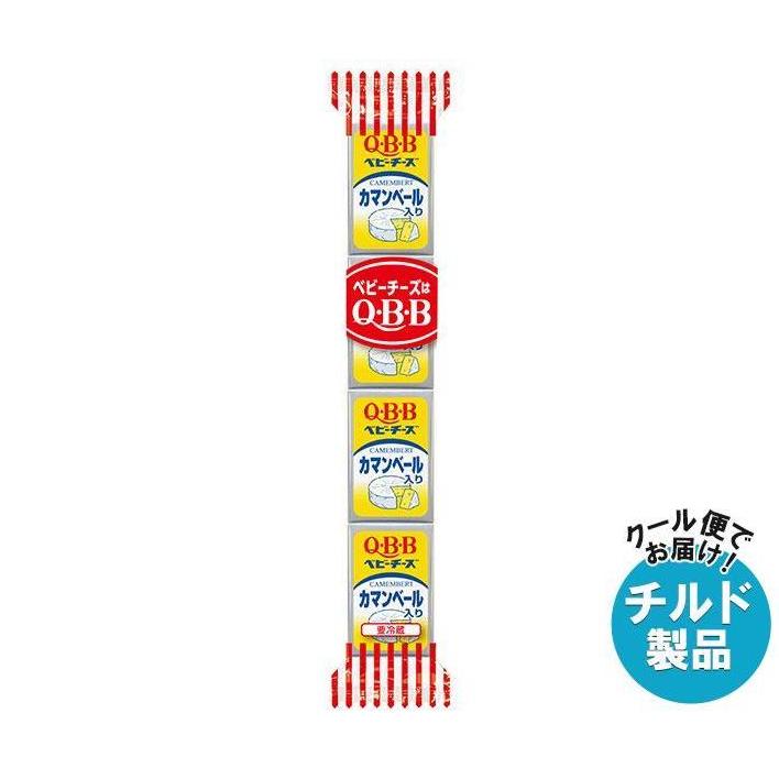 QBB カマンベール入りベビー 54g(4個)×25個入｜ 送料無料 チルド チーズ 六甲バター プロセスチーズ