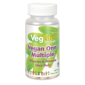 Vegan One Multiple with Iron 60 Tabs by VegLife