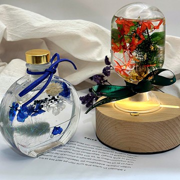 浮游花材料包/手作diy/教師節禮物/生日禮物/聖誕節/交換禮物