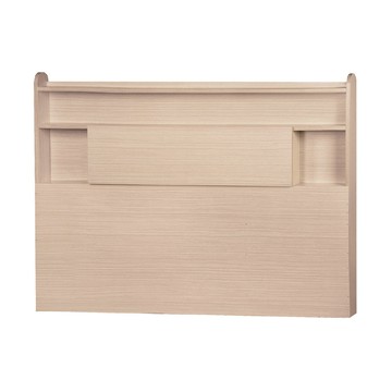 ASSARI-國門木芯板床頭片(雙人5尺)洗白