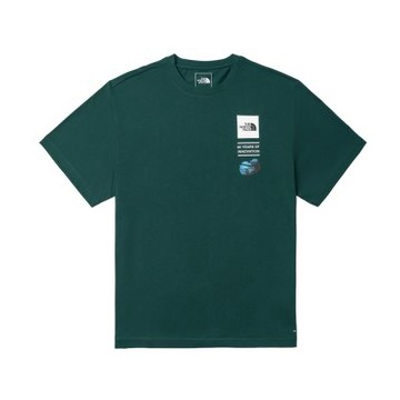 The North Face 北臉 短袖上衣 男 速乾 M BC DUFFEL RELAXED SS TEE GRAPHIC 綠 NF0A8GX91KI