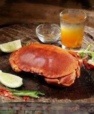 【華得水產】英國野生爆卵麵包蟹400-480g/隻