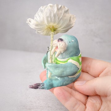 海象先生 花器 花瓶 擴香瓶