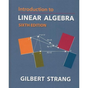 [華通書坊]Introduction to Linear Algebra 6/e Strang 9781733146678