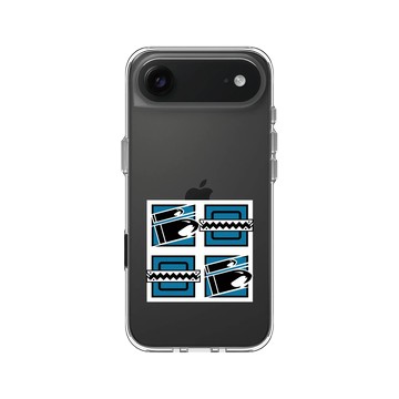 iPhone Air Clear Case（相機按鈕） 透明 - 6:Siege - Operation - Black Ice