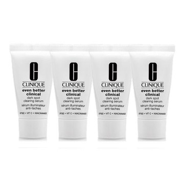 CLINIQUE倩碧 超激光勻淨白淡斑精華PRO 7ml*4 - 全新淡斑精粹改版 (超值澎湃組)