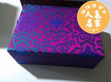 首饰盒 化妝品收納盒 人氣S紅色牡丹20只裝手鐲收納盒翡翠珠寶首飾箱高端錦盒定做木質