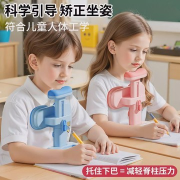 🔥桃園出貨🔥坐姿寫字兒童小學生成人桌面姿勢近視低頭駝背支架