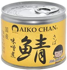 伊藤食品 AIKO CHAN 鯖 味噌煮 6号缶 190g×24個入