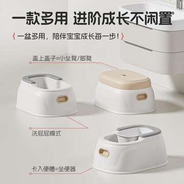 🔥 貝兒優選商品🔥 嬰幼兒洗屁股神器 寶寶洗屁屁盆 新生兒pp坐浴盆凳 兒童坐便器 多功能凳