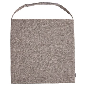 HOLA 和樂家居 素色方型餐椅墊 380g 1個  40 x 40 x 4cm  礫石灰