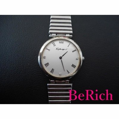 KARLERAGER メンズ腕時計 SS/SV925 クォーツ シルバー×白【中古