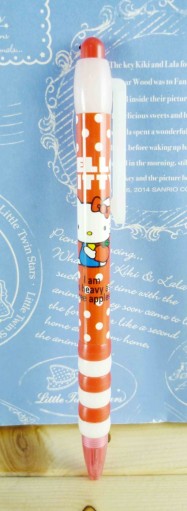 【震撼精品百貨】Hello Kitty 凱蒂貓~KITTY原子筆-原點圖案-紅色