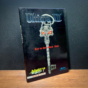 ◤絕版稀有 骨灰級老遊戲攻略《Ultima VII 創世紀7 攻略單行本》（民81） Origin 美式RPG黑門之鑰