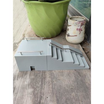 指尖手指滑板平臺階梯練習組合場景地小梯臺道具帶合金滑桿青少年