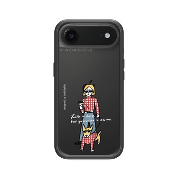 iPhone Air Mod NX -邊框背蓋組合 (相機按鈕) 黑 - 小犬工作室 The little K9s - Girls Matchy-Matchy